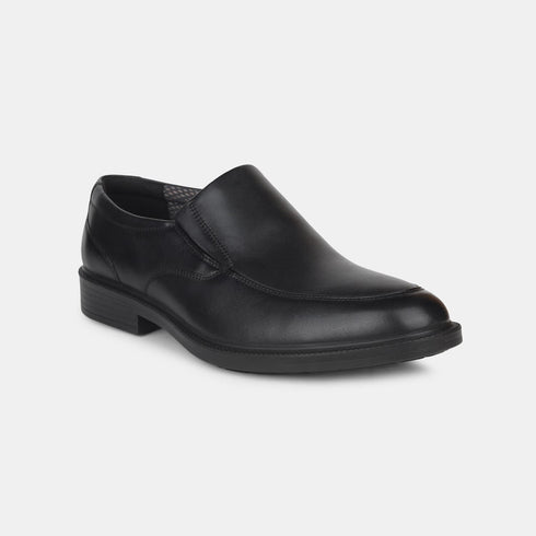 Hush Puppies Black Slip On Formal Shoes For Men (Style 8546950)