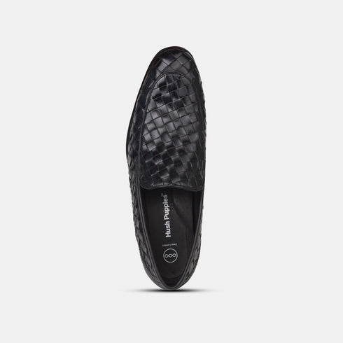 Hush Puppies Black Formal Slip-On Shoes For Men (Style 8546994)