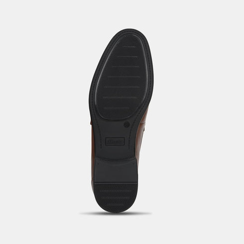 Bata Red Label Tan Formal Shoes For Men (Style 8553934)