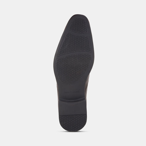 Hush Puppies Dark Brown Slip On Formal Shoes For Men (Style 8554042)