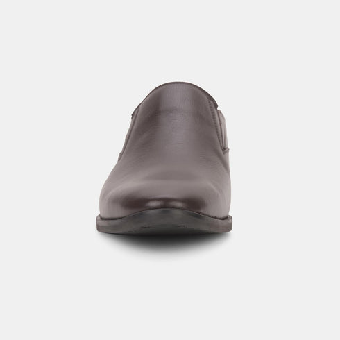Hush Puppies Brown Slip On Formal Shoes For Men (Style 8554050)