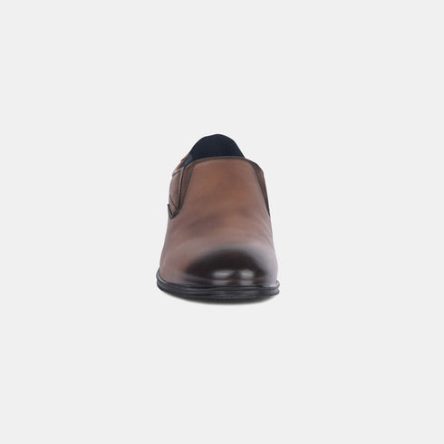 Bata Brown Formal Slip-On Shoes For Men (Style 8554267)