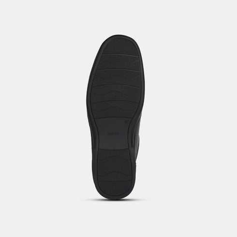 Bata Dark Brown Formal Slip-On Shoes For Men (Style 8554627)