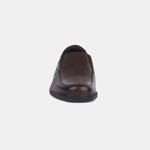 Hush Puppies Brown Formal Slip-On Shoes For Men (Style 8554654)