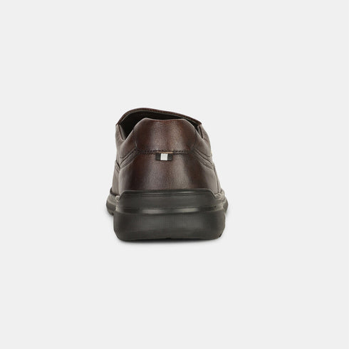 Hush Puppies Brown Slip On Formal Shoes For Men (Style 8554747)