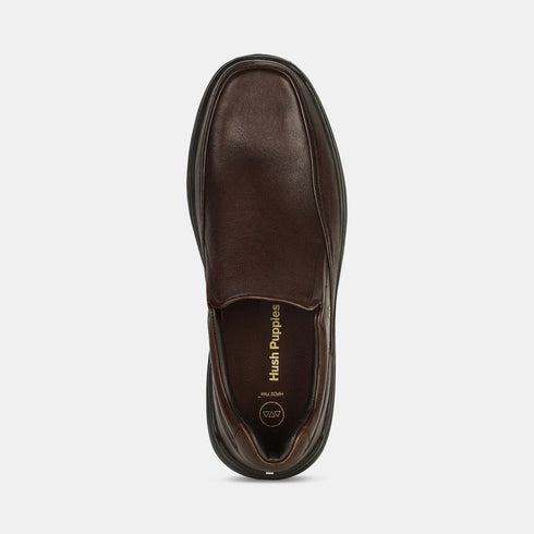 Hush Puppies Brown Slip On Formal Shoes For Men (Style 8554747)