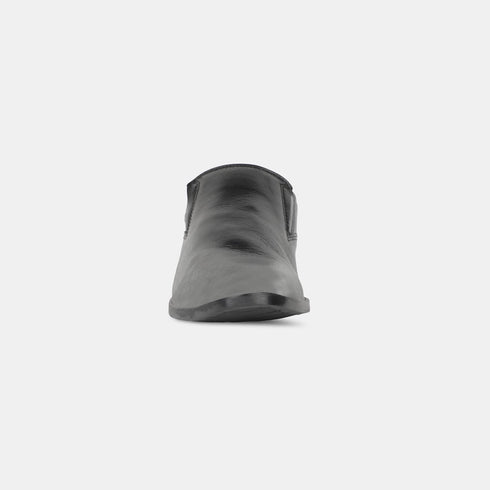 Hush Puppies Black Slip On Formal Shoes For Men (Style 8556050)