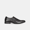 Hush Puppies Black Slip On Formal Shoes For Men (Style 8556132)
