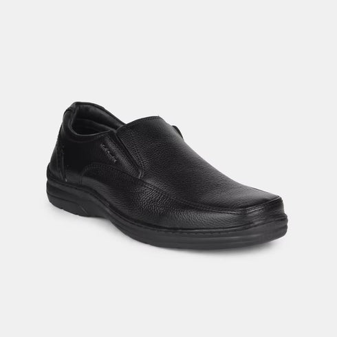 Hush Puppies Black Slip On Formal Shoes For Men (Style 8556546)