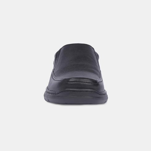 Hush Puppies Black Slip On Formal Shoes For Men (Style 8556647)