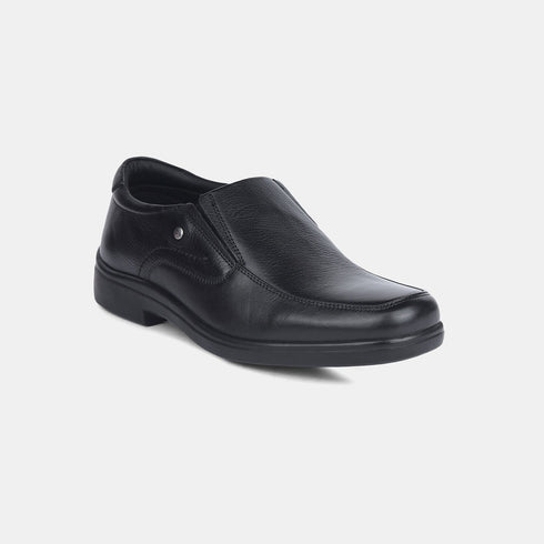 Hush Puppies Black Formal Slip-On Shoes For Men (Style 8556654)