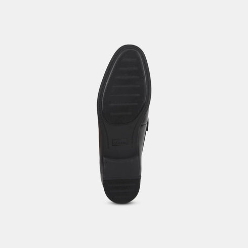 Bata Red Label Black Formal Shoes For Men (Style 8556934)