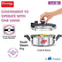 Prestige Clip-on Svachh Stainless Steel Spillage Control Pressure Cooker 5 L