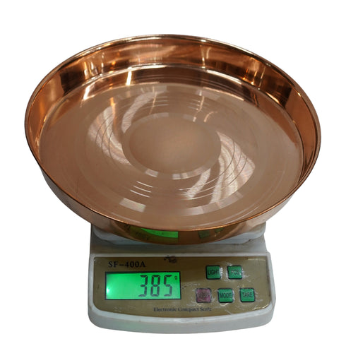 Pure Copper Dinner Thali Plate