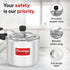 Prestige Nakshatra Plus Svachh Aluminium Spillage Control Pressure Cooker 2 L Silver