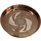 Pure Copper Round Dinner Thali Plate