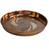 Pure Copper Round Dinner Thali Plate
