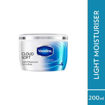 Nykaa Vaseline Cloud Soft Light Moisturiser Cream