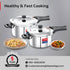 Prestige Tri-ply Svachh Outer Lid Pressure Cooker 5 L Combo