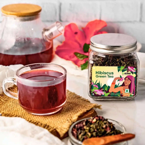 Kiwi Hibiscus Green Tea