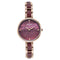 Sonata Wedding Edit Quartz Analog Maroon Dial Stainless Steel With Acetate Strap Watch For Women
