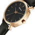Sonata Eternia Quartz Analog Black Dial Leather Strap Watch For Women