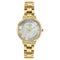 Sonata Jashn Quartz Analog Mother of Pearl Dial Golden Metal Strap Watch For Women