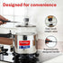 Prestige 3 Litre Triply Svachh Inner Lid Pressure Cooker 3 L