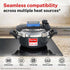 Prestige Svachh Flip-on Mini Hard Anodised Spillage Control Pressure Cooker 2 L