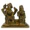 Brass Shiv Parvati Divine Couple Murti 231g