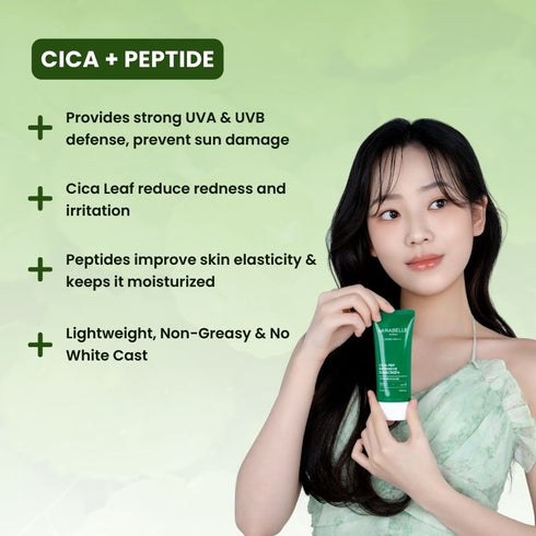 Mirabelle Korea Cica Peptide Sunscreen SPF 50 PA