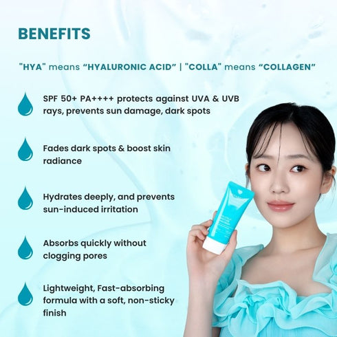 Mirabelle Korea Hyaluronic Collagen Sunscreen SPF 50 PA
