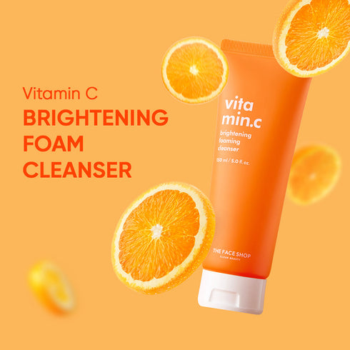 The Face Shop Vitamin C Brightening Foaming Face Wash
