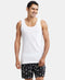Jockey Super Combed Cotton Round Neck Sleeveless Vest | White | 80cm