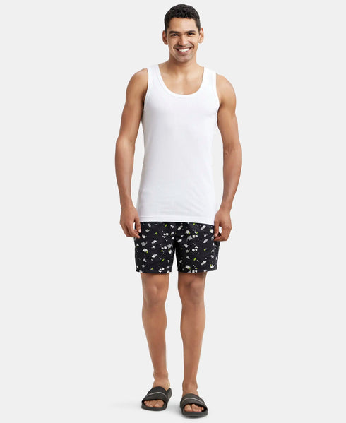 Jockey Super Combed Cotton Round Neck Sleeveless Vest | White | 80cm
