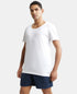 Jockey Super Combed Cotton Round Neck Half Sleeved Vest | White | Pack of 2