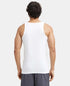 Jockey Super Combed Cotton Round Neck Sleeveless Vest | White