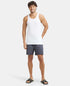 Jockey Super Combed Cotton Round Neck Sleeveless Vest | White