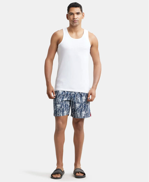 Jockey Super Combed Cotton Round Neck Sleeveless Vest | White | Pack of 2