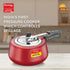 Prestige Nakshatra Cute Duo Svachh Aluminium Spillage Control Pressure Cooker Red 2 L