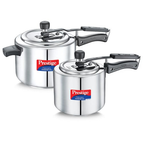 Prestige Nakshatra Essential Svachh Stainless Steel Pressure Cooker 5 L Combo