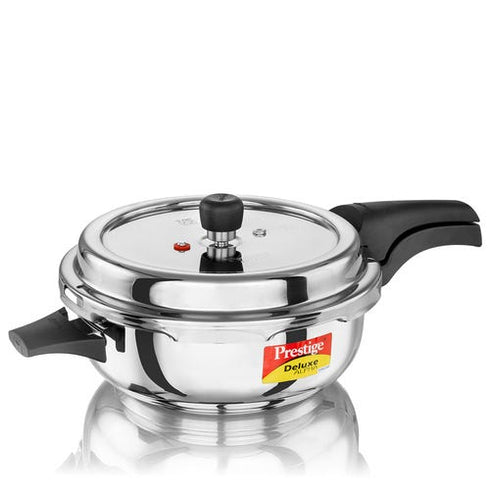 Prestige Deluxe Alpha Svachh Stainless Steel Pressure Cooker 4 L