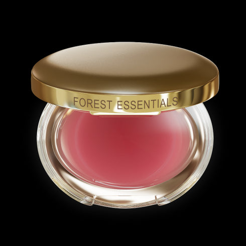 Forest Essentials Luscious Lip Balm Sugared Rose Petal