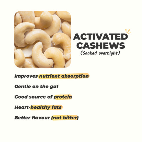 Everaw Nutrition Activated Cashew Butter