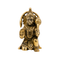 Brass Hanuman Ji Idol in Sitting Posture 483g