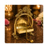 Brass Peacock Design Jhula 298g Set of 1