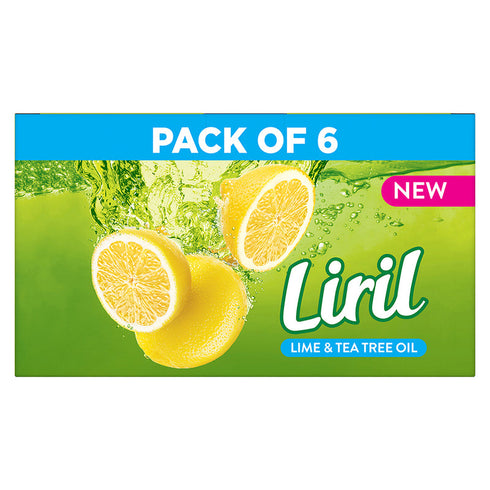 Liril Lemon (Lime) & Tea Tree Oil Soap