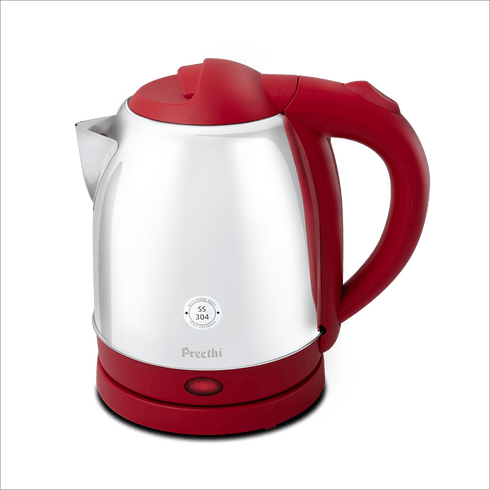 Preethi Electric Kettle - 1.2 Litre Stainless Steel