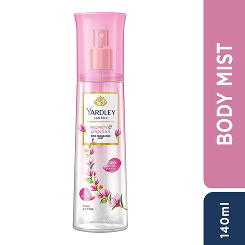 Yardley Fine Fragrance Mist – Magnolia & Grapefruit
