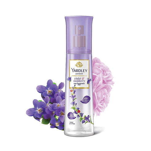 Yardley Fine Fragrance Mist – Violet & Raspberry